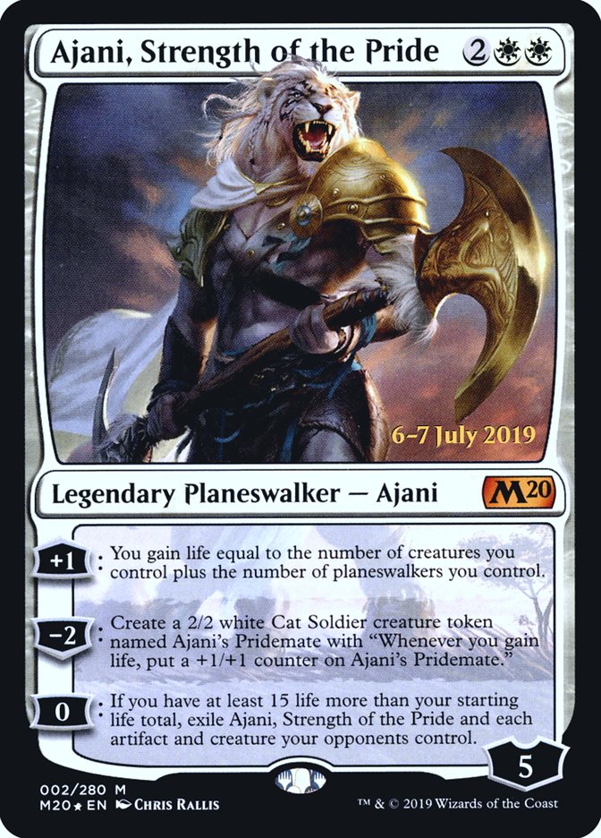 Ajani, Strength of the Pride - Foil