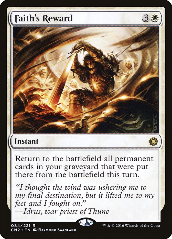 Faith's Reward - Foil