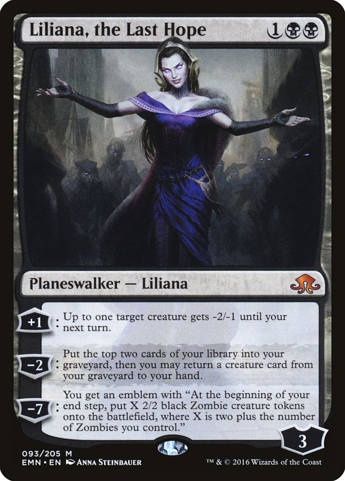 Liliana, the Last Hope - Foil