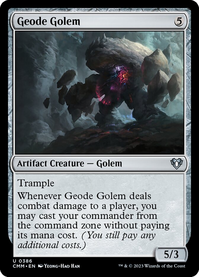 Geode Golem - Foil