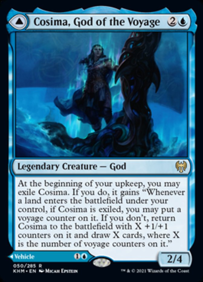 Cosima, God of the Voyage // The Omenkeel - Foil