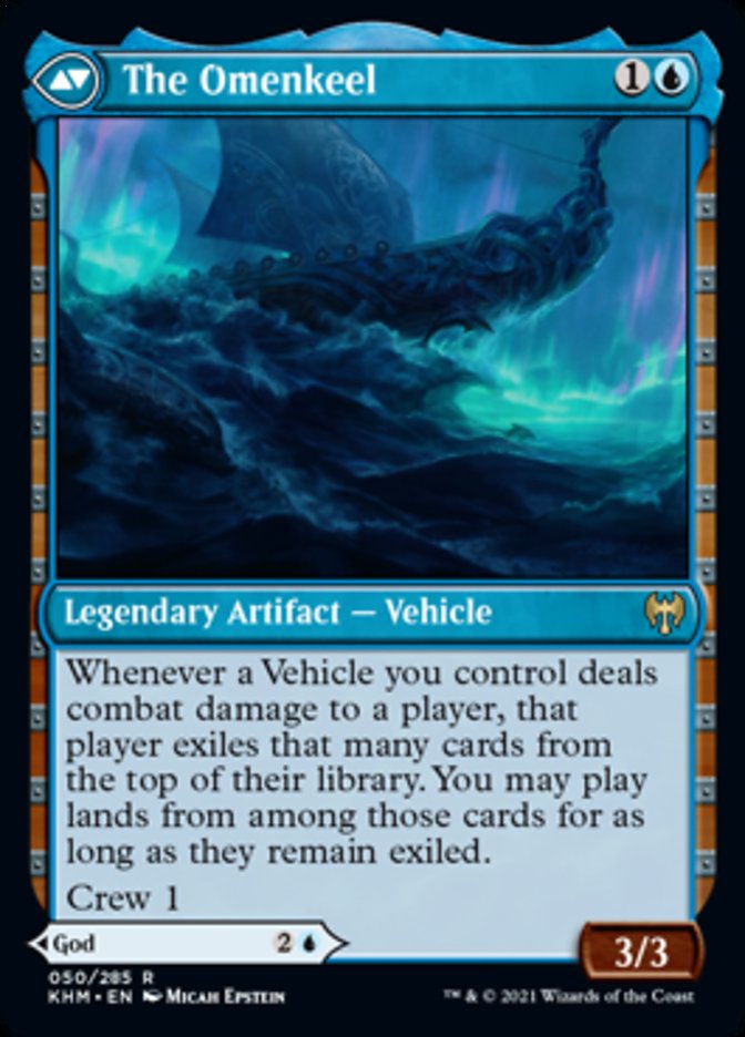Cosima, God of the Voyage // The Omenkeel - Foil