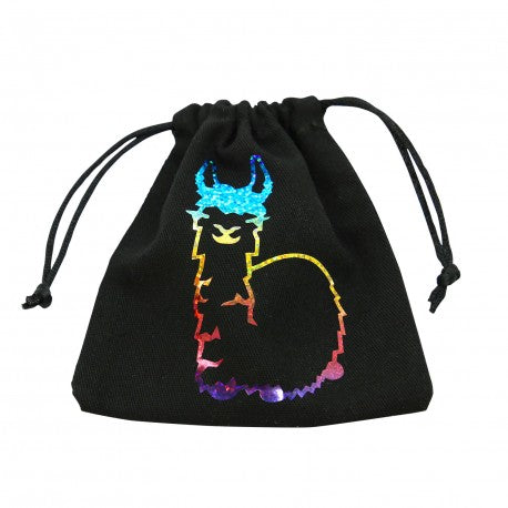 Q Workshop - Dice Bag - Fabulous Lama Black/Multicolor