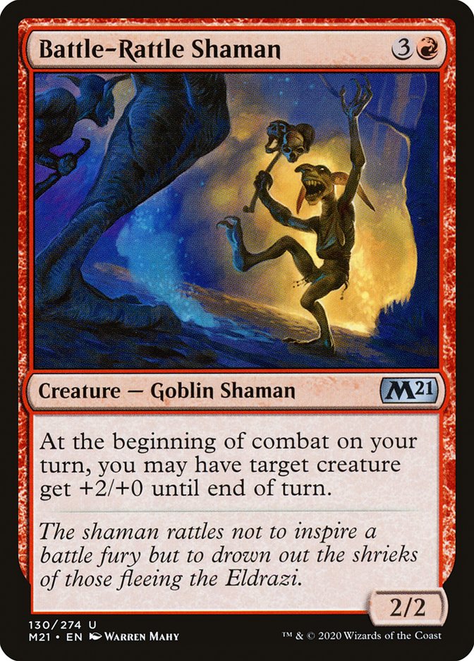 Battle-Rattle Shaman - Foil
