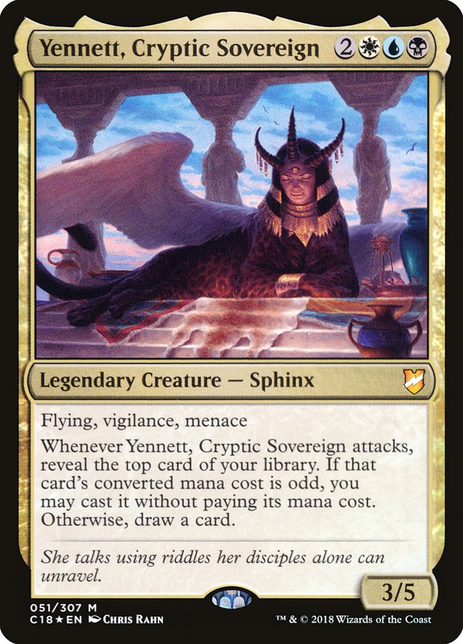Yennett, Cryptic Sovereign - Foil
