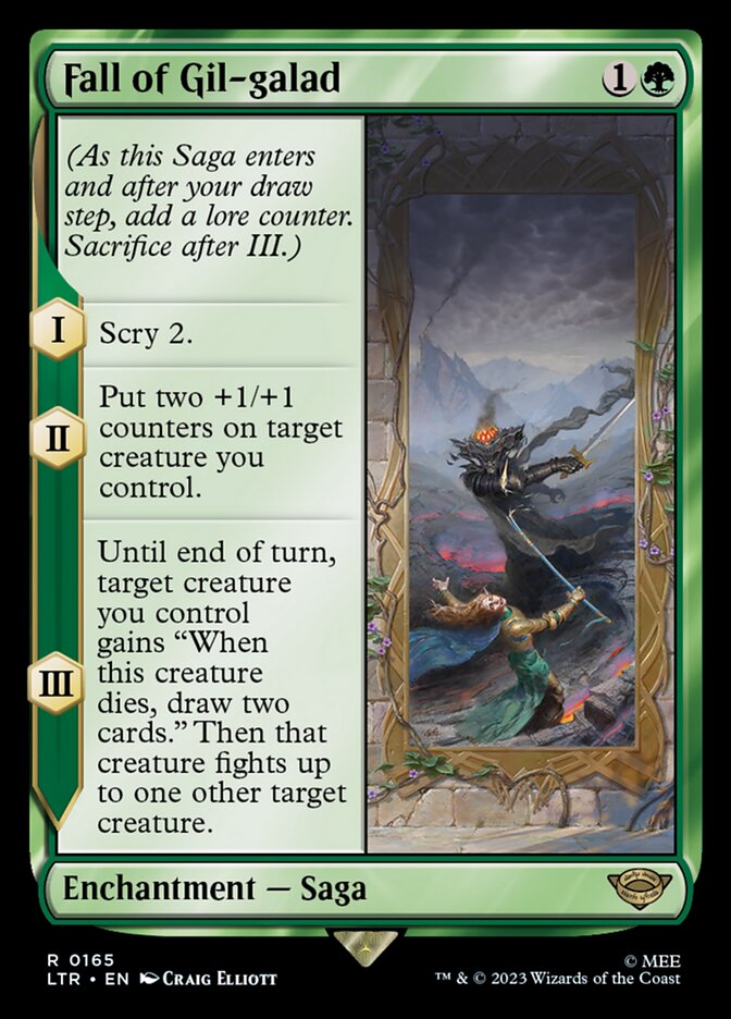 Fall of Gil-galad - Foil