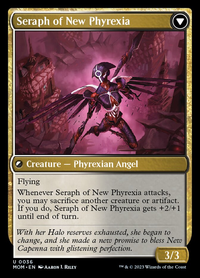 Seraph of New Capenna // Seraph of New Phyrexia - Foil