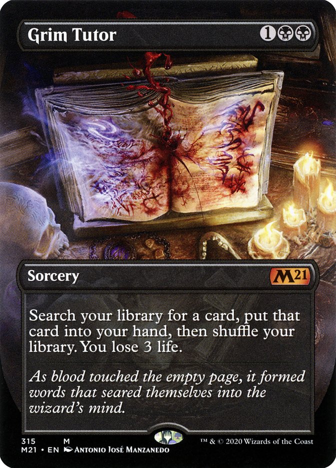 Grim Tutor - Foil