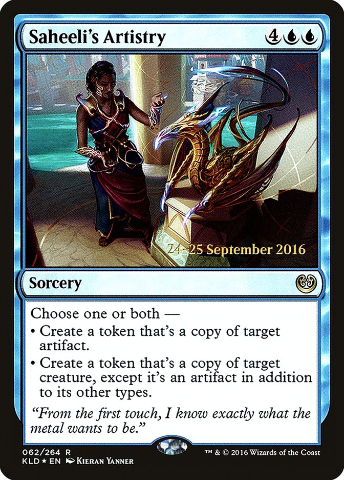 Saheeli's Artistry - Foil