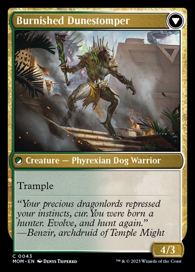 Tarkir Duneshaper // Burnished Dunestomper