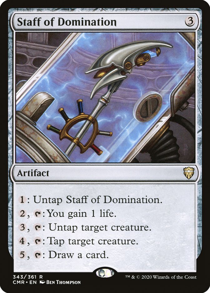 Staff of Domination - Foil
