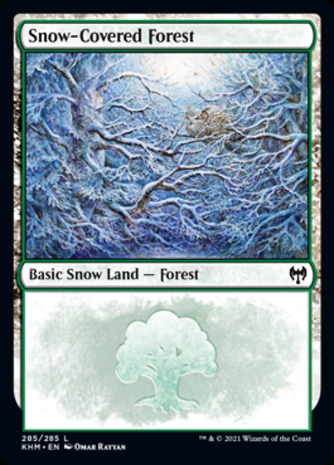 Snow-Covered Forest - Foil