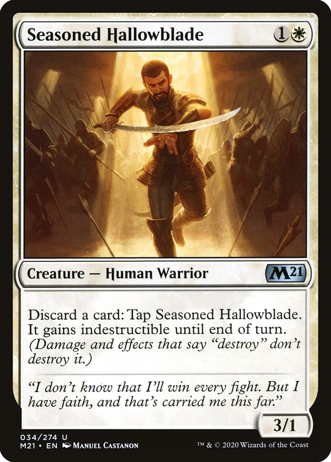 Seasoned Hallowblade - Foil