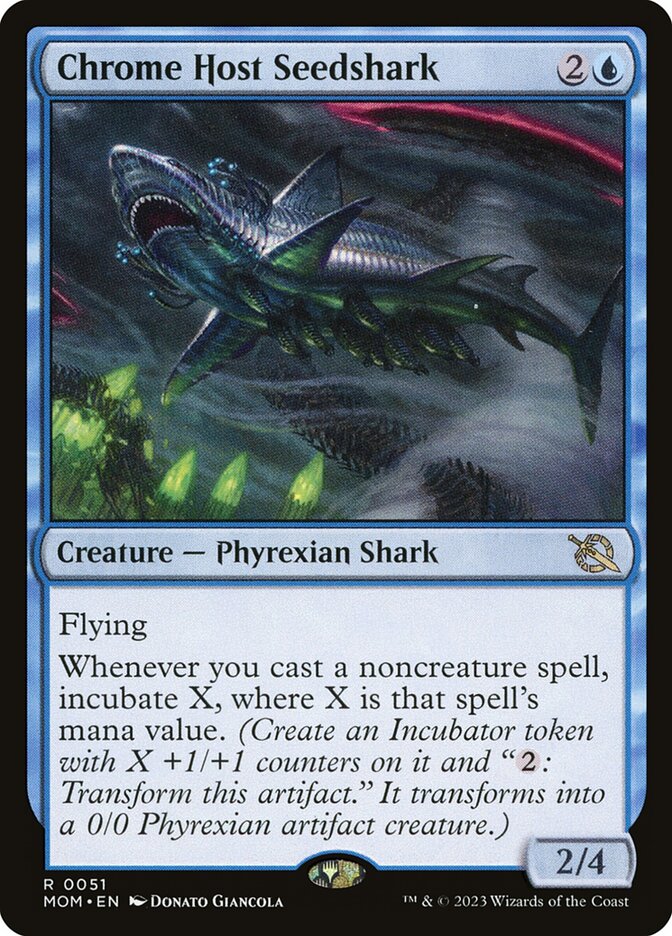 Chrome Host Seedshark - Foil