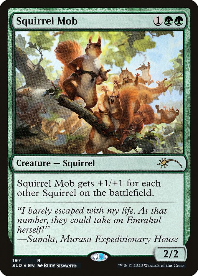 Squirrel Mob - Foil