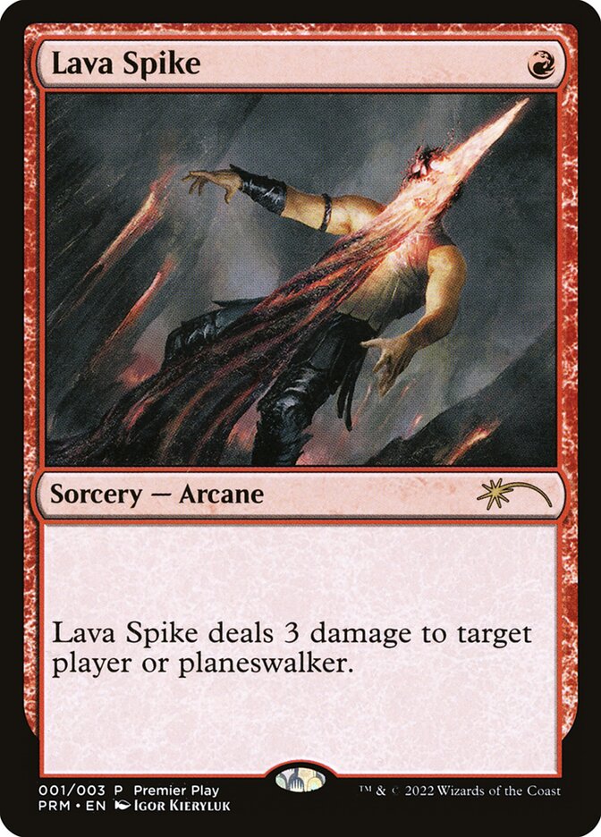 Lava Spike - Foil