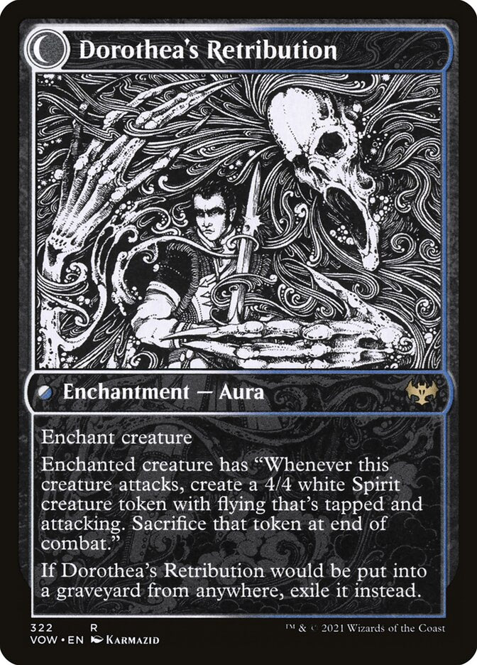 Dorothea, Vengeful Victim // Dorothea's Retribution - Foil