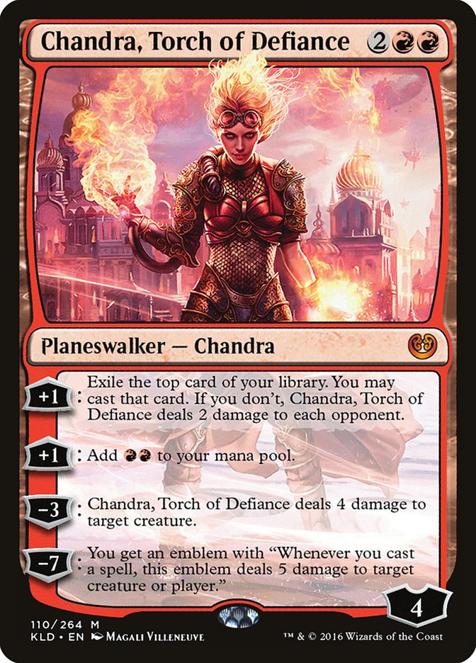Chandra, Torch of Defiance - Foil
