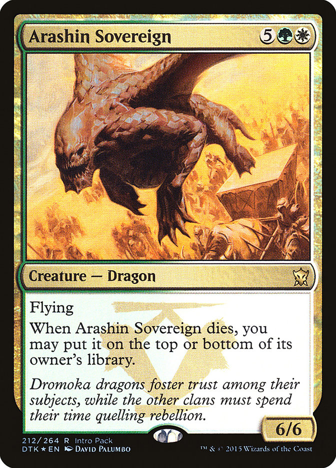 Arashin Sovereign - Foil