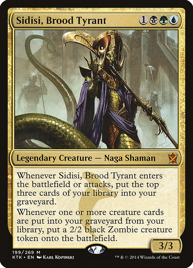 Sidisi, Brood Tyrant - Foil