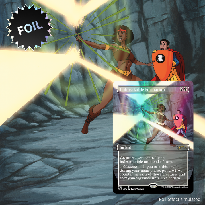 Magic: The Gathering - Secret Lair - Saturday Morning D&D - Foil