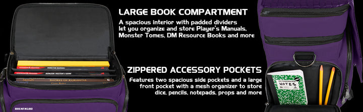Enhance - Tabletop RPG Adventurer's Bag - Collectors Edition - Purple
