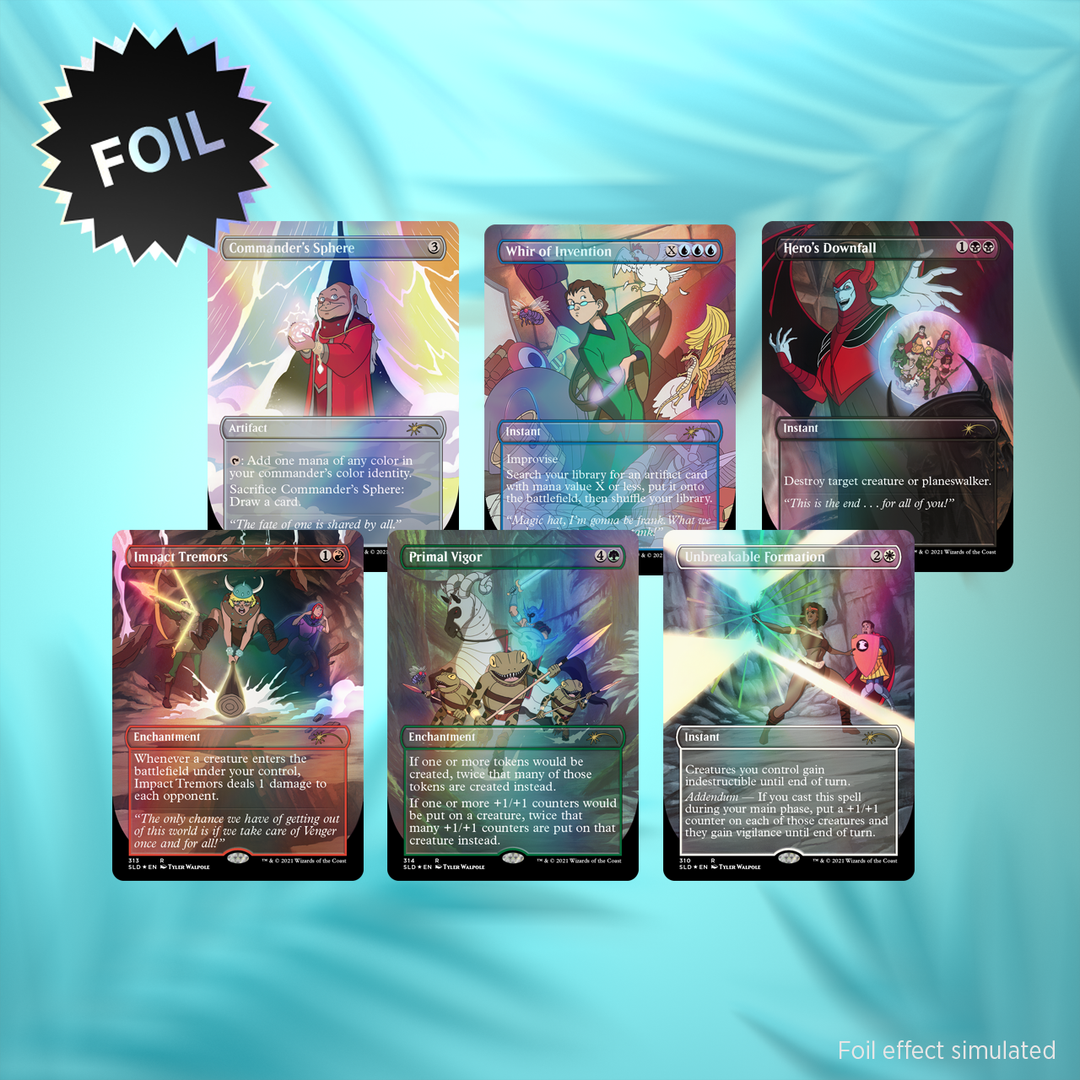 Magic: The Gathering - Secret Lair - Saturday Morning D&D - Foil
