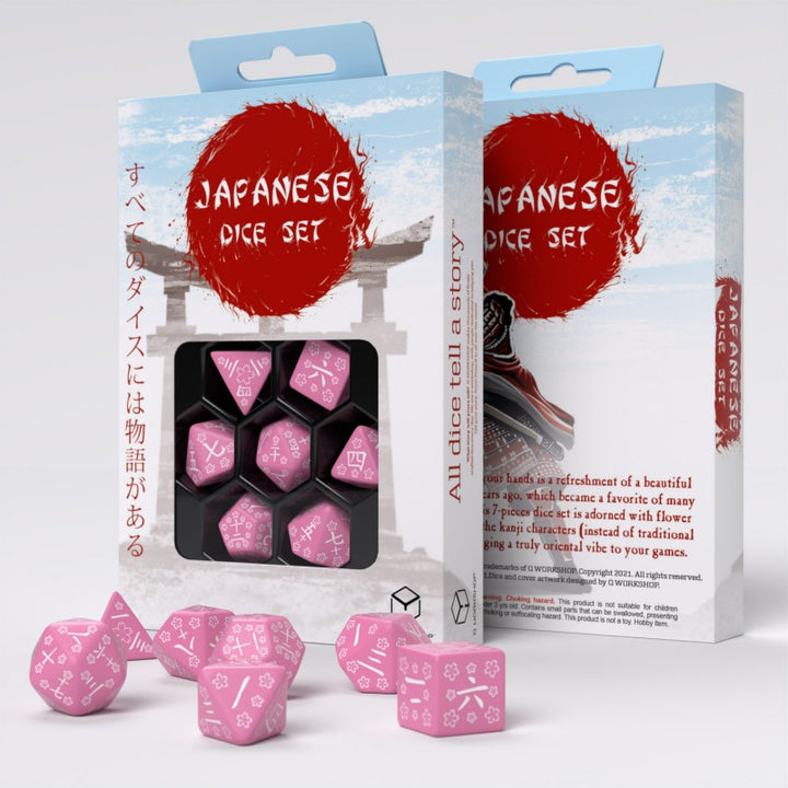 Q Workshop - Dice - RPG Set - Japanese - Sweet Spring Memory
