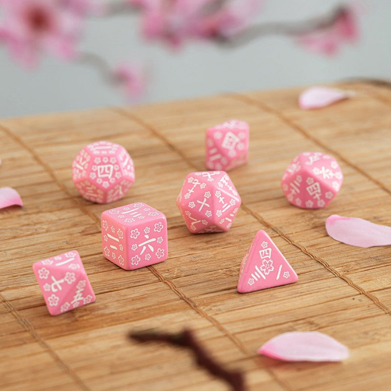 Q Workshop - Dice - RPG Set - Japanese - Sweet Spring Memory