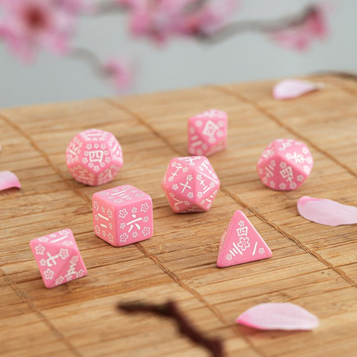 Q Workshop - Dice - RPG Set - Japanese - Sweet Spring Memory