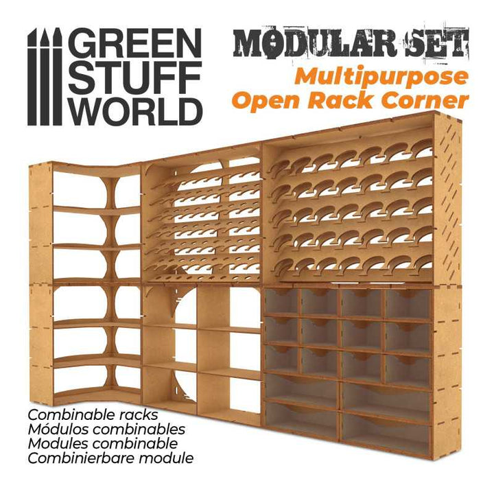 Green Stuff World - Multipurpose Open Rack - Corner