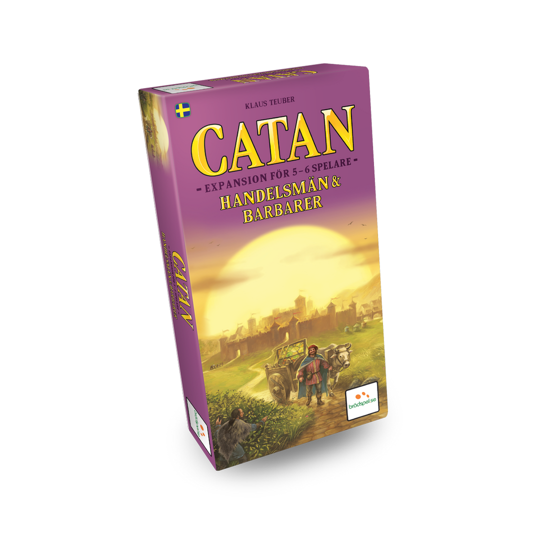 Catan - Expansion - Handelsmän & Barbarer - 5-6 Player Extension (Sv) (SKADAT)