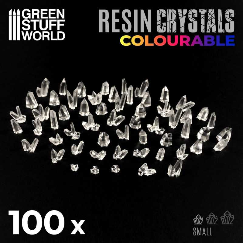 Green Stuff World - 100x Small Clear Crystals