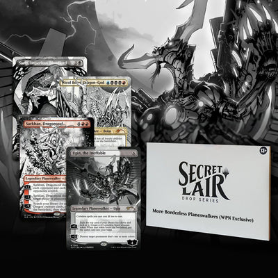 Magic: The Gathering - Secret Lair - More Borderless Planeswalkers - Traditional Foil Edition