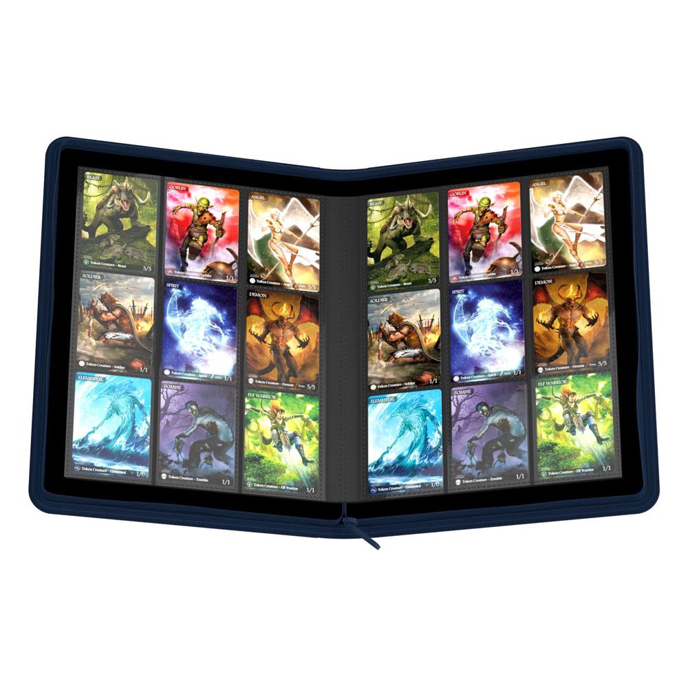 Ultimate Guard - 18-Pocket Zipfolio Xenoskin - Blue