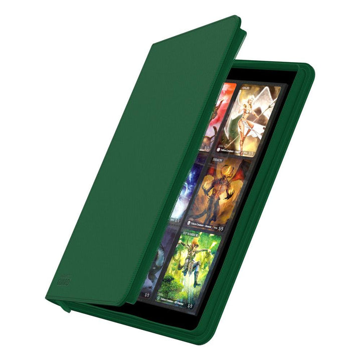 Ultimate Guard - 18-Pocket Zipfolio Xenoskin - Green